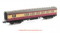2P-012-652 Dapol Maunsell Brake Corridor 3rd Class Coach number S4482 in BR Crimson and Cream livery